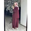 Kahma Tensel Ceket Şalvar Pantolon Takım