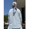 Kahma Nakış işlemeli Gömlek