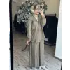 Almarwah Pile Detaylı Tencel Etek Pantolon 606123
