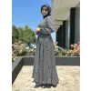 Misswhence Parça Detaylı Viscon Tencel Elbise 39844