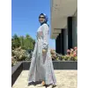 Misswhence Parça Detaylı Viscon Tencel Elbise 39844