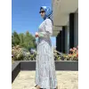 Misswhence Parça Detaylı Viscon Tencel Elbise 39844
