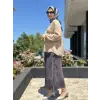 Misswhence Fermuarlı Pliseli Etek 39921