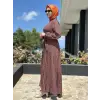 Misswhence Çiçek Desenli Viscon Elbise 39844C