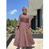 Misswhence Çiçek Desenli Viscon Elbise 39844C