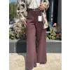 Kayra Kemerli Süet Pantolon KA19042