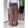 Kayra Kemerli Süet Pantolon KA19042