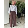 Kayra Kemerli Süet Pantolon KA19042