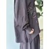 Almarwah İşleme Detaylı Gömlek Pantolon Takım 203102