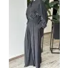 Almarwah İşleme Detaylı Gömlek Pantolon Takım 203102