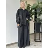 Almarwah İşleme Detaylı Gömlek Pantolon Takım 203102
