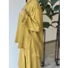 Almarwah Sırt Düğme Detaylı Tunik Pantolon Takım 203038