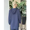 Kayra Rahat Kesim Kapüşonlu Tunik Pantolon Takım KA16031