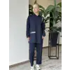 Kayra Rahat Kesim Kapüşonlu Tunik Pantolon Takım KA16031