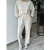 Kayra Rahat Kesim Kapüşonlu Tunik Pantolon Takım KA16031