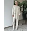 Kayra Rahat Kesim Kapüşonlu Tunik Pantolon Takım KA16031