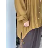 Almarwah Bebe Yaka Tencel Gömlek Pantolon Takım 203109