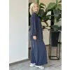 Almarwah Üçlü Fermuarlı Spor Kap Tunik Pantolon Takım 203032