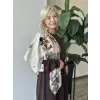 Almarwah Beli Lastikli Cepli Etek Bluz Takım 203025