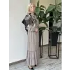 Almarwah Beli Lastikli Cepli Etek Bluz Takım 203025
