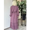 Almarwah Beli Lastikli Cepli Etek Bluz Takım 203025