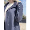 Kayra Kuşaklı Dik Yaka Trençkot KA74002