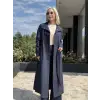 Kayra Kuşaklı Dik Yaka Trençkot KA74002