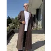 Kayra Kapüşonlu Kapitone Uzun Giyçık Kap KA25011