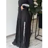 Almarwah Şifon ve Şerit Detaylı Elbise ALL5005