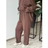 Almarwah Spor Dikiş Detaylı Sweat Pantolon Takım ALL3000
