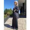 Almarwah Asimetrik Tunik Anvelop Pantolon Takım 203049