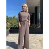 Almarwah Asimetrik Tunik Anvelop Pantolon Takım 203049