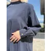 Almarwah Sırt Düğme Detaylı Tunik Pantolon Takım 203038