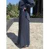 Almarwah Sırt Düğme Detaylı Tunik Pantolon Takım 203038