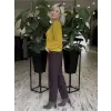 QooQ Store Kesik Paça Straight Jean Pantolon 27FW332