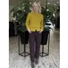 QooQ Store Kesik Paça Straight Jean Pantolon 27FW332