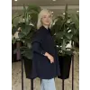 Kayra Boncuk İşlemeli Büyük Beden Tunik / Gömlek KA11019