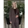 Ghisa Fit Blazer Ceket Pantolon Takım G9415