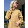 Kayra Apoletli Asimetrik Tensel Ceket KA81029