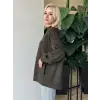Almarwah Kontrast Ribana Detaylı Sweat Tunik ALL1001