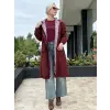 Beiaz Nora Büzgülü Trençkot SK271001