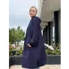 Beiaz Nora Büzgülü Trençkot SK271001