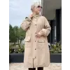 Beiaz Nora Büzgülü Trençkot SK271001
