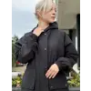 Beiaz Nora Büzgülü Trençkot SK271001
