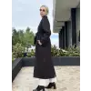 Beiaz Mora Kuşaklı Trenchkot SK271003