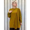 Tığ Triko Örgü Detaylı Rayon Tunik TNK21872Y