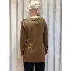 Tığ Triko Yandan Bağlama Detaylı Rayon Triko Tunik TNK22111