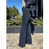 Misswhence Likralı Geniş Paça Kot Pantolon 40105