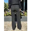 Misswhence Likralı Geniş Paça Kot Pantolon 40105
