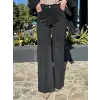 Misswhence Likralı Geniş Paça Kot Pantolon 40105